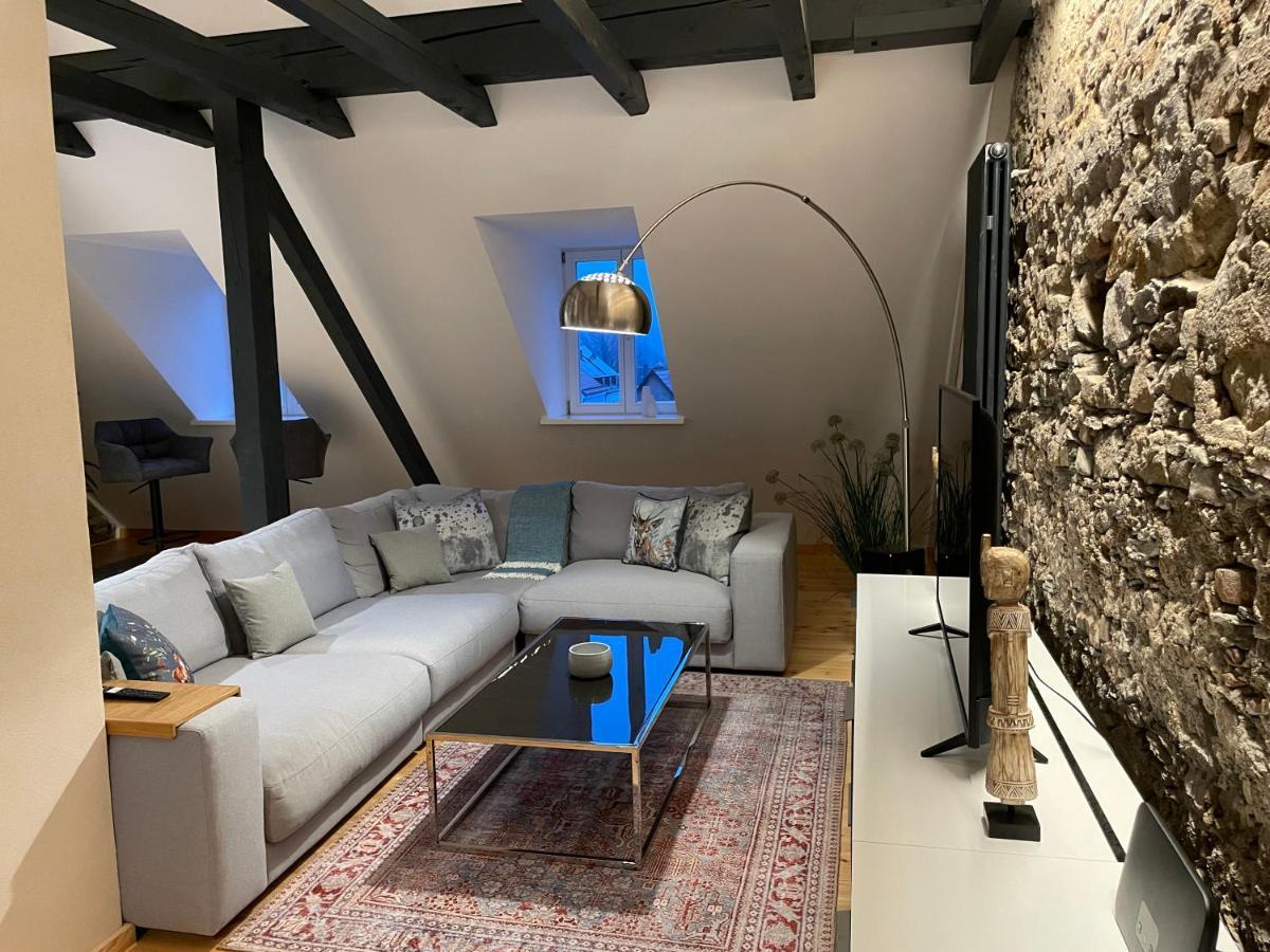 Voh Super Exklusives Loft, Zentral, Smart-Tv, Parkplatz Apartment Vohenstrauss Luaran gambar