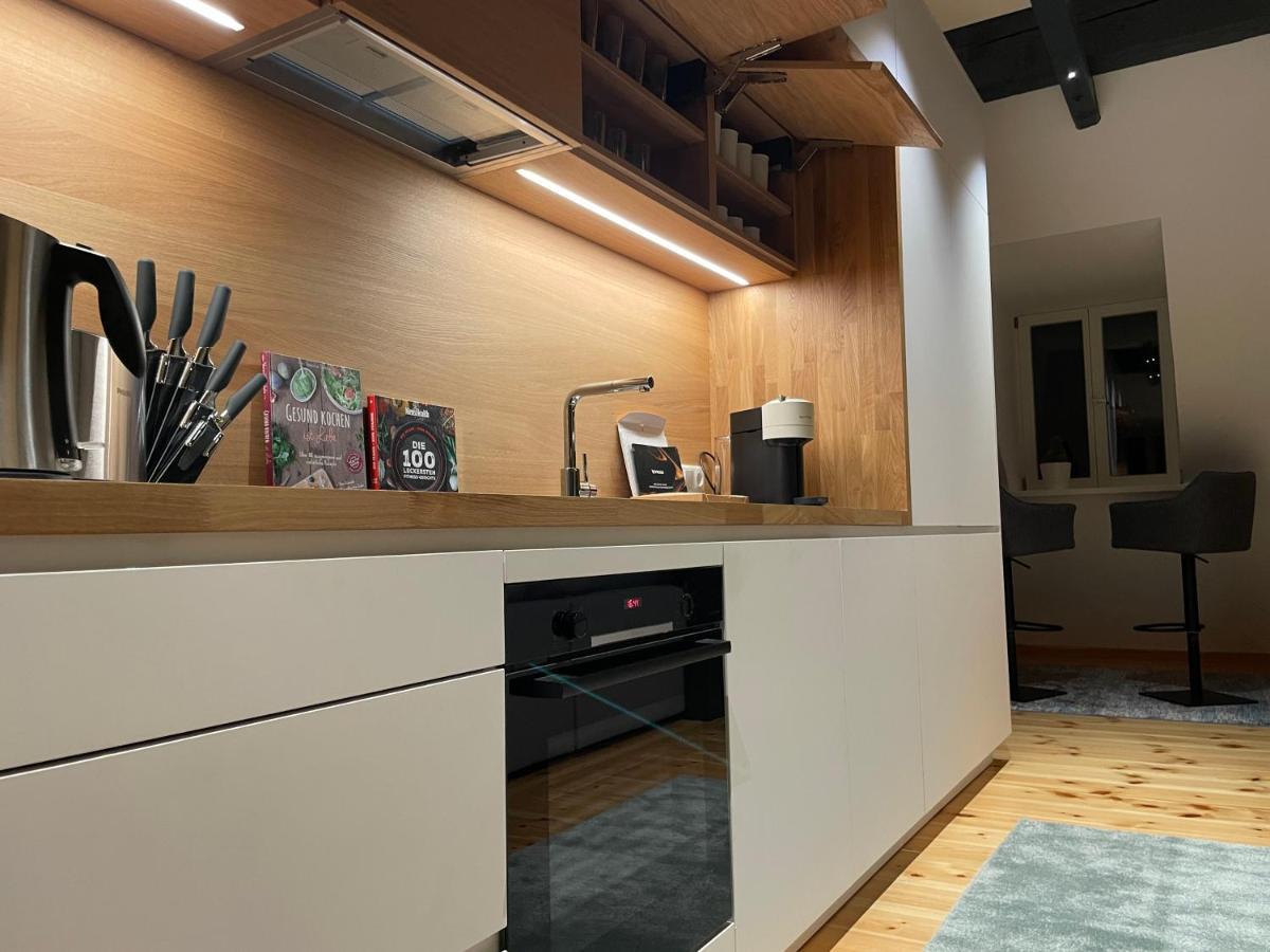 Voh Super Exklusives Loft, Zentral, Smart-Tv, Parkplatz Apartment Vohenstrauss Luaran gambar