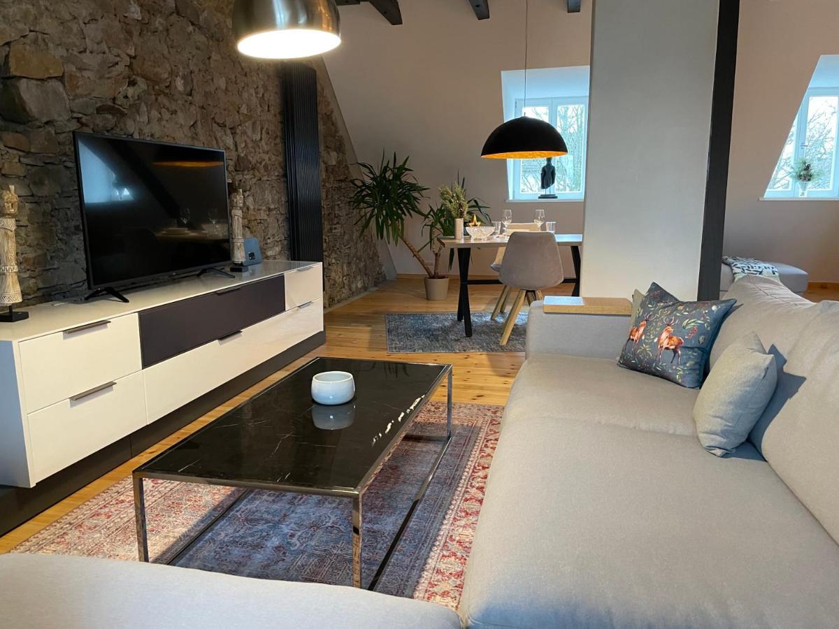 Voh Super Exklusives Loft, Zentral, Smart-Tv, Parkplatz Apartment Vohenstrauss Luaran gambar